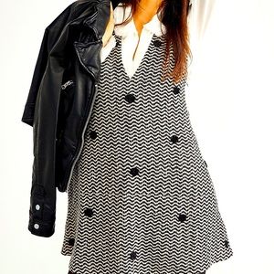 Free People- Mod Mini Dress